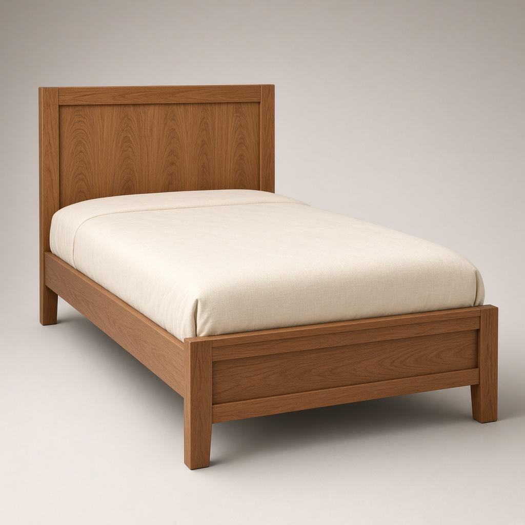Cedar Panel Bed