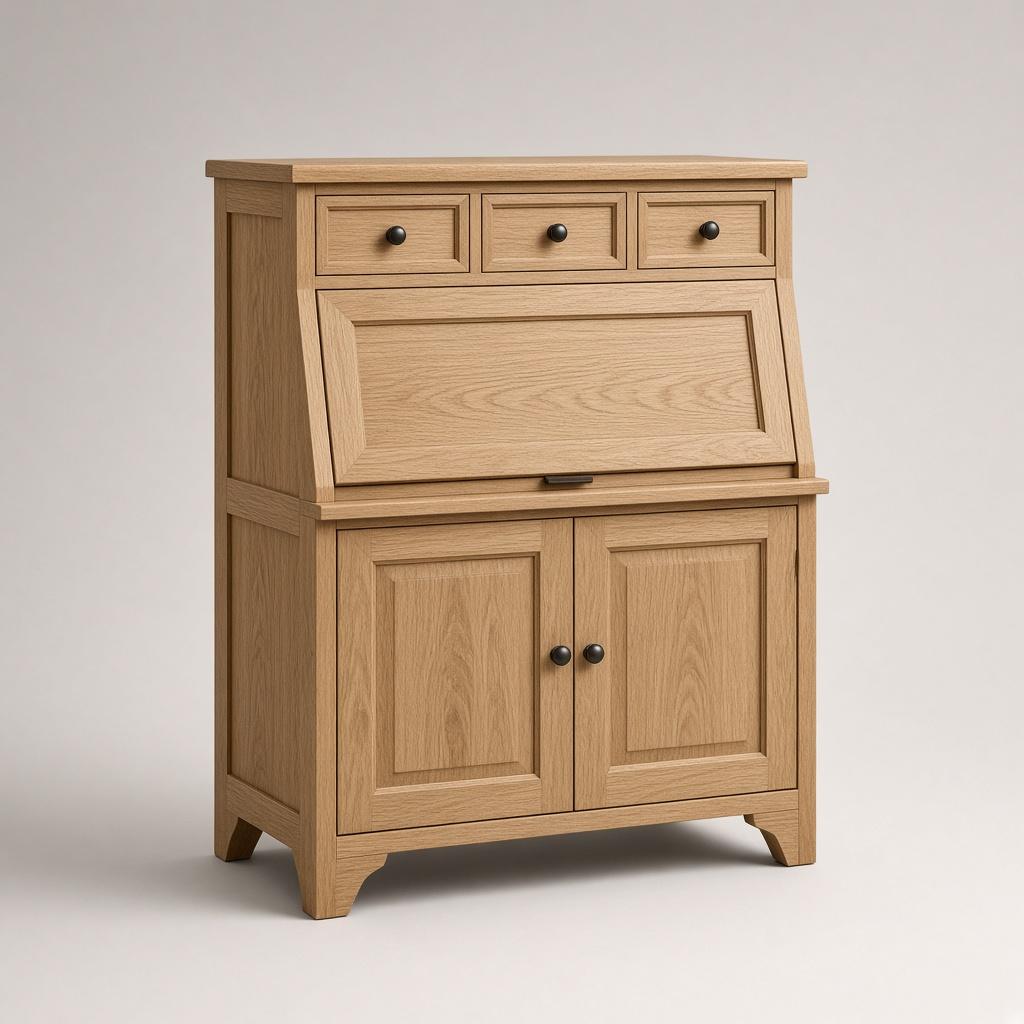 Compact Secretary Desk