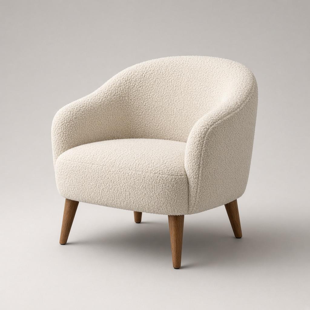Grove Boucle Accent Chair