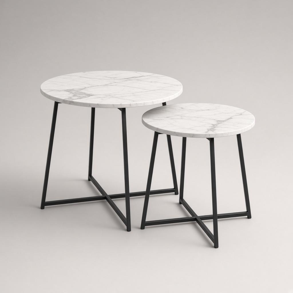 Marble Nesting Tables