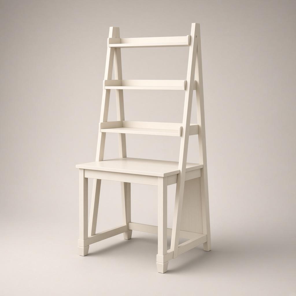 White Ladder Desk